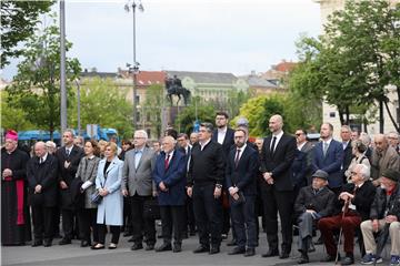 U Zagrebu otkriven spomenik žrtvama Holokausta i ustaškog režima