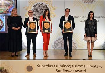 Dodijeljene nagrade "Suncokret ruralnog turizma Hrvatske"