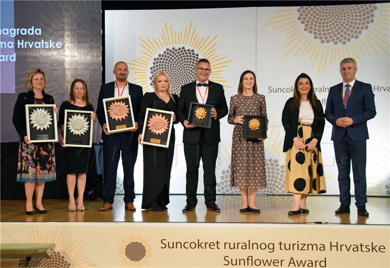 Dodijeljene nagrade "Suncokret ruralnog turizma Hrvatske"