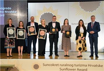 Dodijeljene nagrade "Suncokret ruralnog turizma Hrvatske"