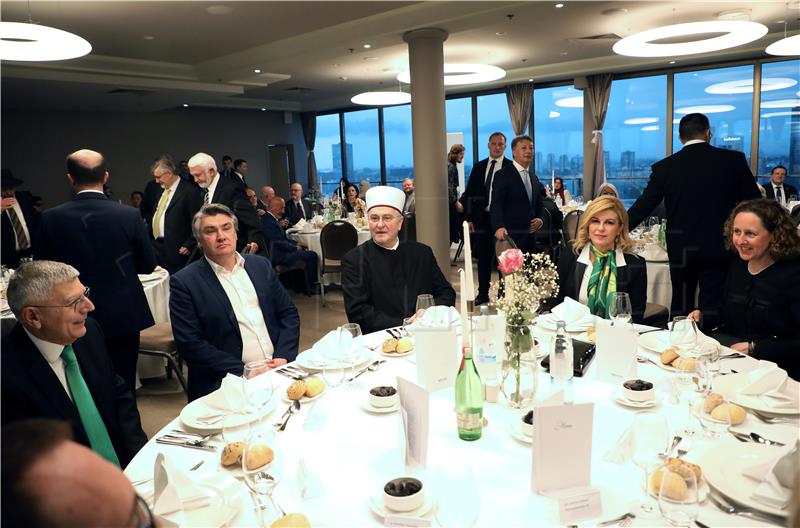 Zagreb mufti hosts reception for Ramadan Bayram