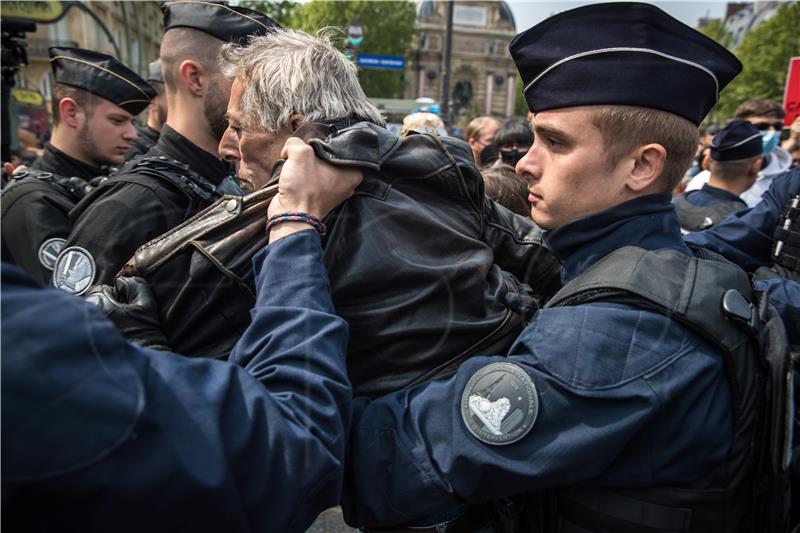 FRANCE POLICE PROTEST