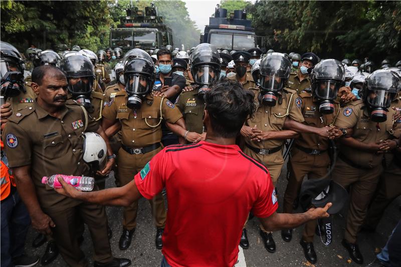 SRI LANKA PROTESTS