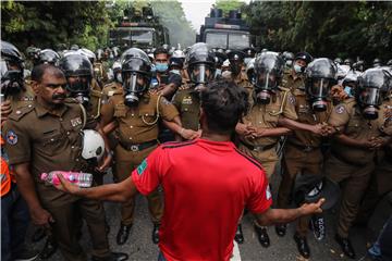 SRI LANKA PROTESTS