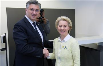 Bilateralni susret Plenkovića i von der Leyen