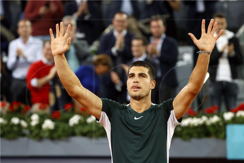 ATP Madrid: Alcaraz protiv Nadala za polufinale