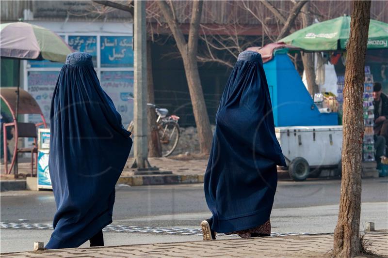 AFGHANISTAN CONFLICT WOMEN BURQA