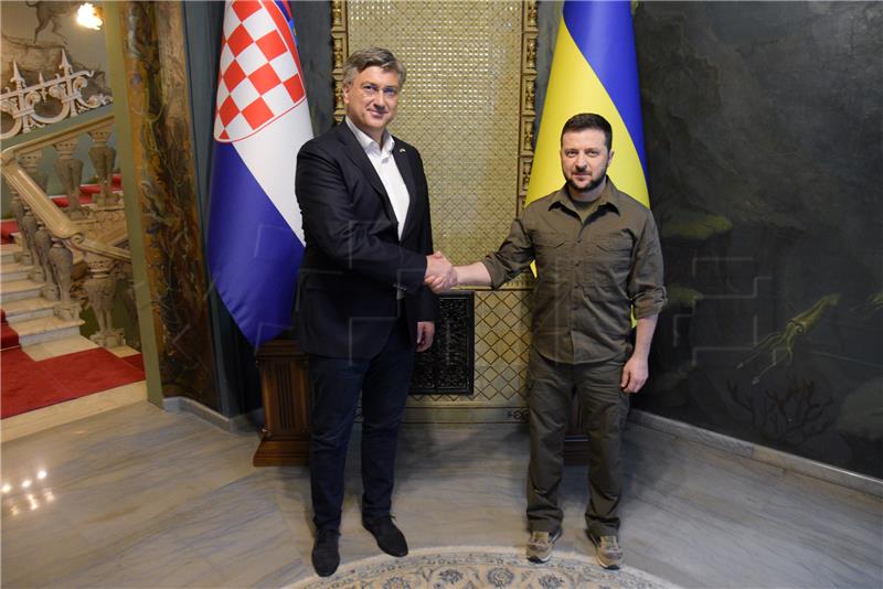 Premijer Plenković u Ukrajini