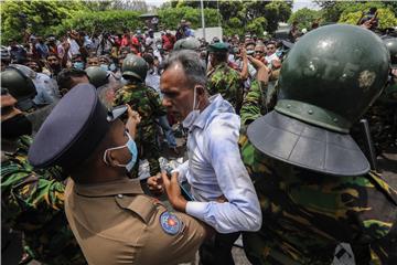 SRI LANKA PROTESTS