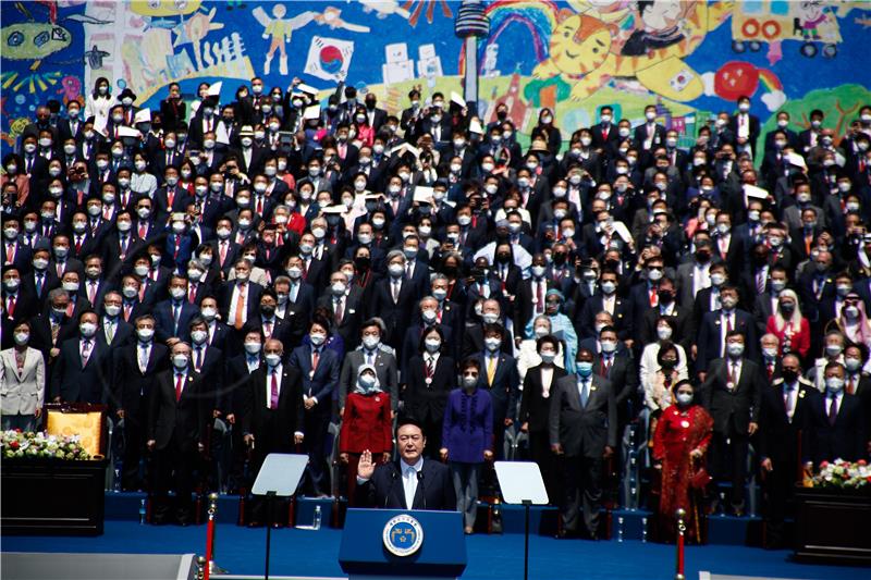 SOUTH KOREA PRESIDENTIAL INAUGURATION CEREMONY