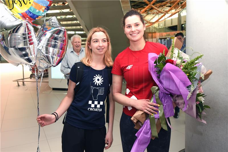 Dočekane olimpijska pobjednica Matea Kolovrat i srebrena Petra Goleš