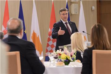 Plenković prvi hrvatski premijer na Cipru