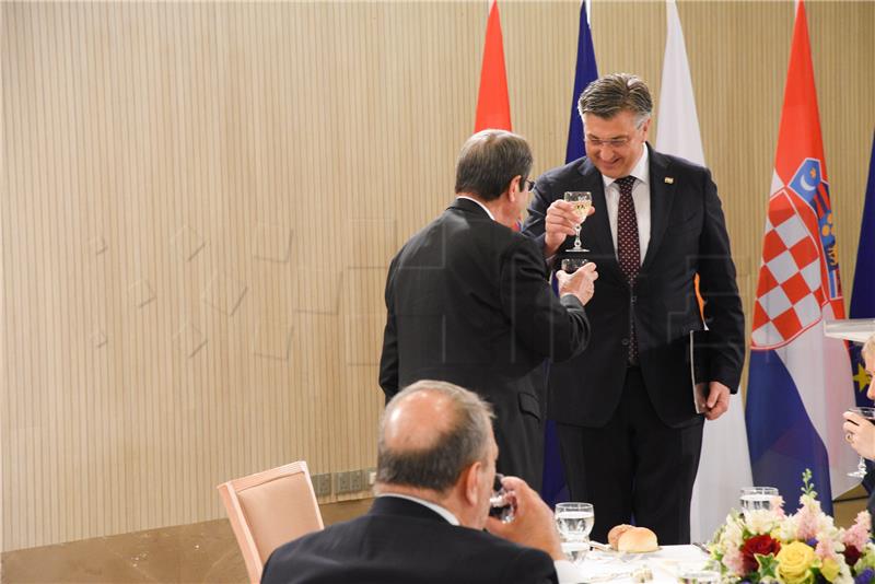 Plenković prvi hrvatski premijer na Cipru