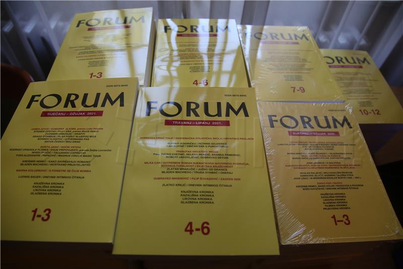 Predstavljanje trobroja časopisa "Forum" s obnovljenim uredništvom