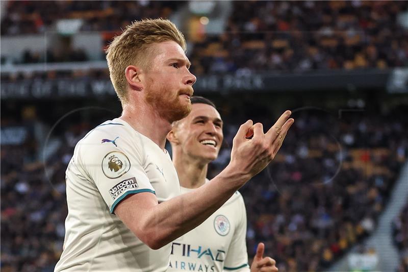 Engleska: De Bruyne "šou" u Wolverhamptonu, ozljeda Kovačića