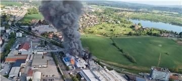 Eksplozija i požar u Kemijskoj tvornici melamina u Kočevju