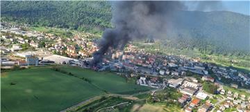 Eksplozija i požar u Kemijskoj tvornici melamina u Kočevju