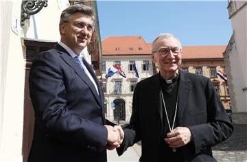 Sastanak Pietra Parolina s Andrejem Plenkovićem