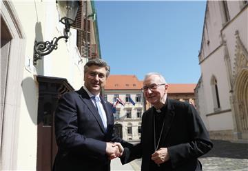 Sastanak Pietra Parolina s Andrejem Plenkovićem