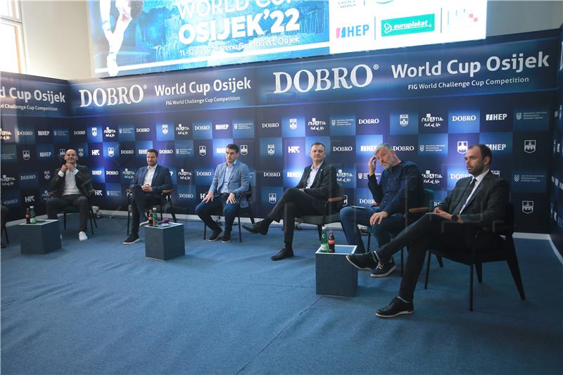 Konferencija za medije uoči svjetskog kupa u gimnastici “Dobro World Cup Osijek”