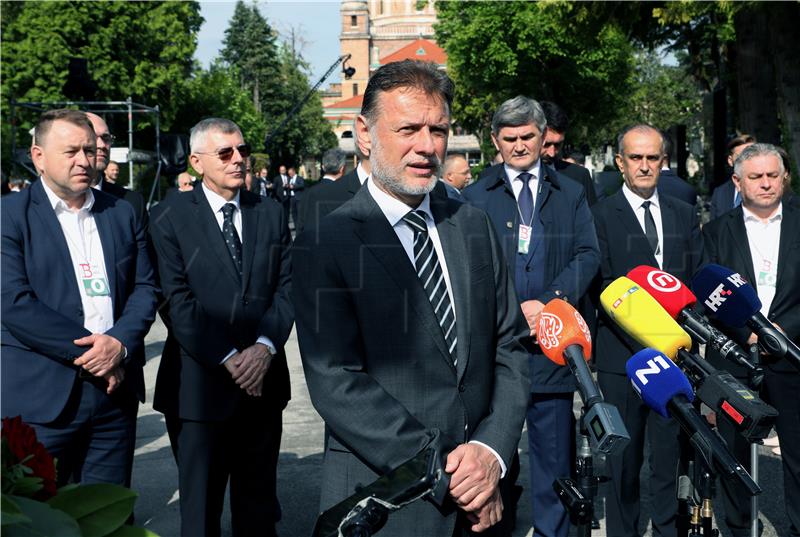 Bleiburg tragedy commemorated at Zagreb's Mirogoj Cemetery