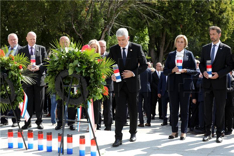 Zagreb: Obilježavanje 100. obljetnice rođenja Franje Tuđmana