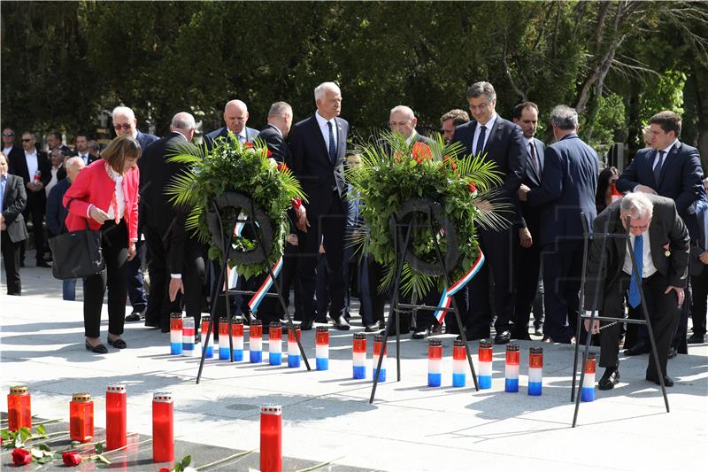 Zagreb: Obilježavanje 100. obljetnice rođenja Franje Tuđmana