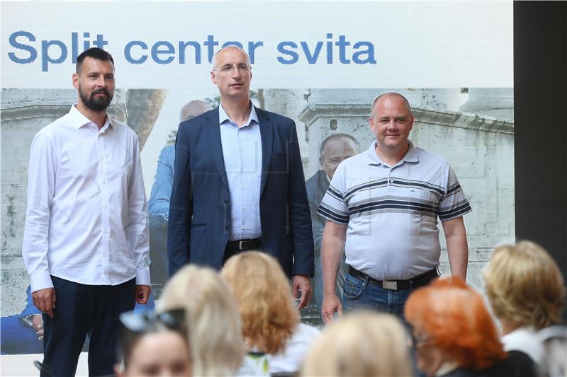 Predstavljanje programa kandidata za gradonačelnika Splita Ivice Puljka