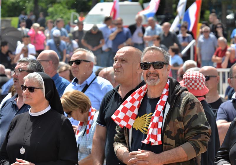 Udbina: Obilježavanje 77. obljetnice Bleiburške tragedije i Križnoga puta