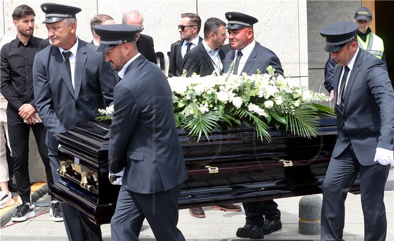 BOSNIA FUNERAL OF IVICA OSIM