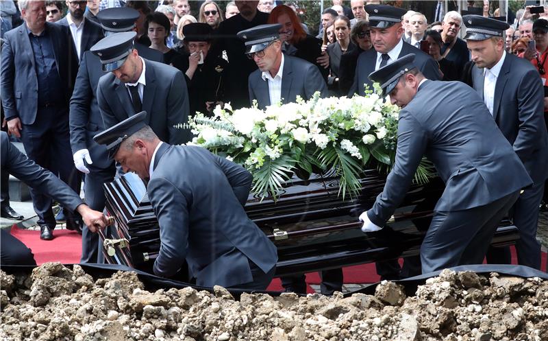 BOSNIA FUNERAL OF IVICA OSIM