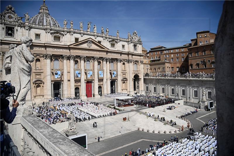 VATICAN POPE FRANCIS HOLY MASS