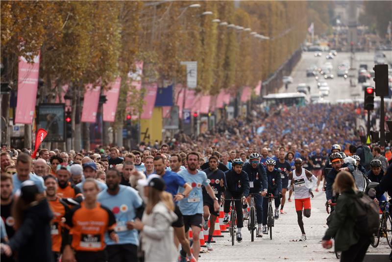 OI Pariz: Preuređenje Elizejskih poljana