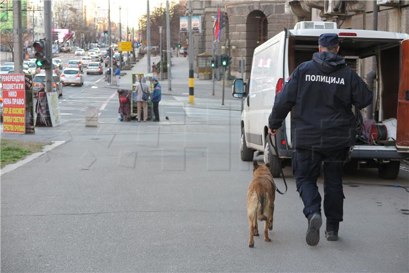 MUP Srbije: Dojave o bombama poslane iz sedam država