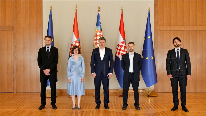 Predsjednik Milanović podržao "Zagreb project" posvećen obnovi nakon potresa