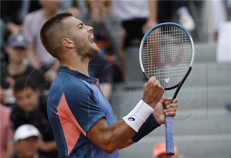 Roland Garros: Ćorić u 2. kolu