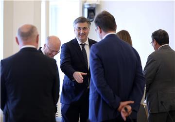 Premijer Plenković primio predsjednika Suda Europske unije Lenaertsa