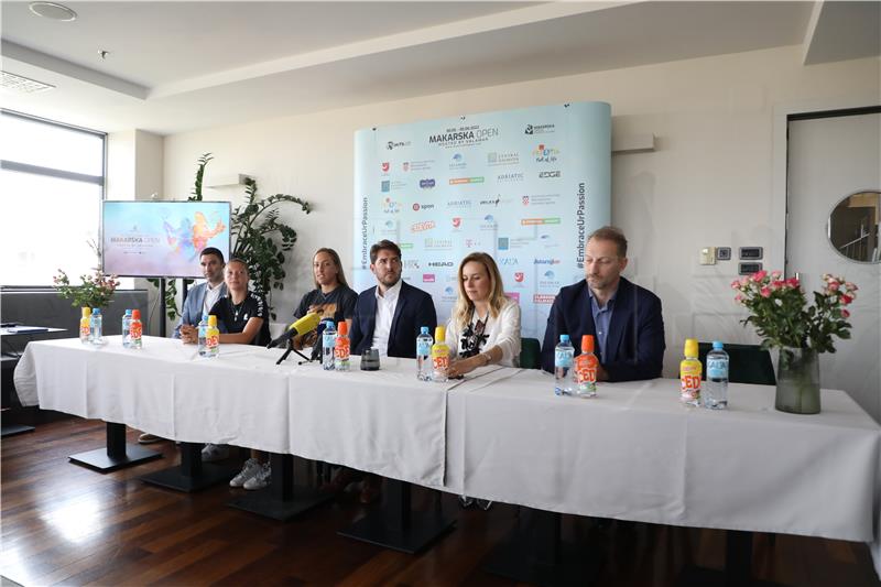 Konferencija za novinare povodom teniskog WTA turnira u Makarskoj