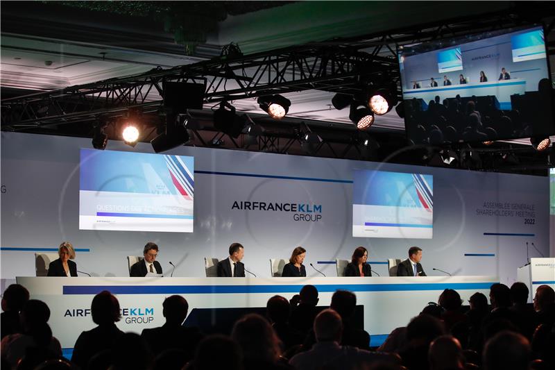 FRANCE AIR FRANCE KLM SHAREHOLDERS MEETING