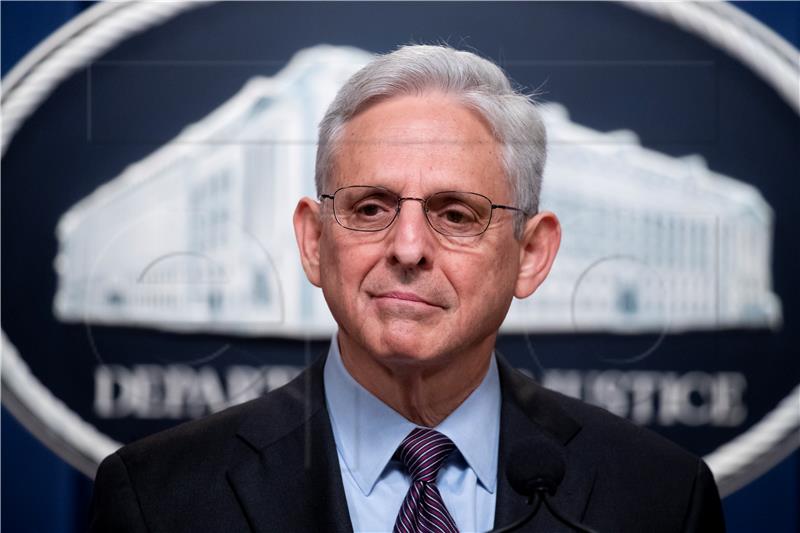 USA JUSTICE GARLAND