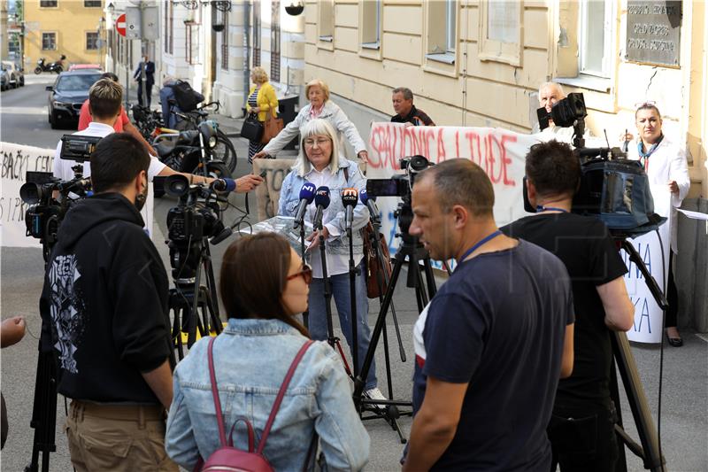 Prosvjed Udruge za zaštitu okoliša Resnik uoči sjednice Gradske skupštine