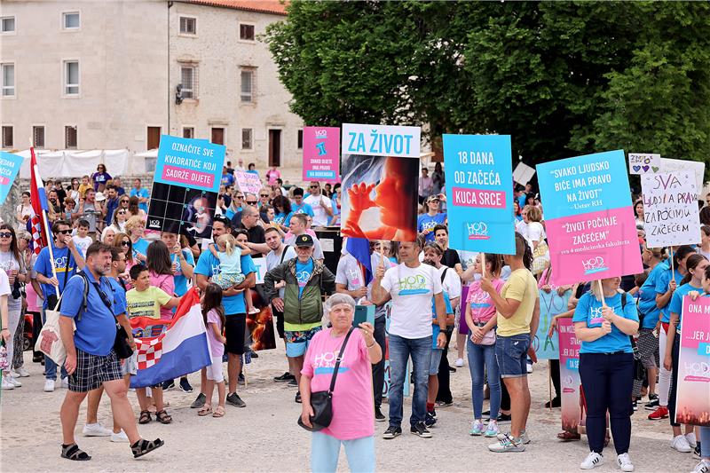 Održan Hod za Život u Zadru