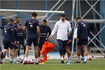 Trening hrvatske nogometne reprezentacije