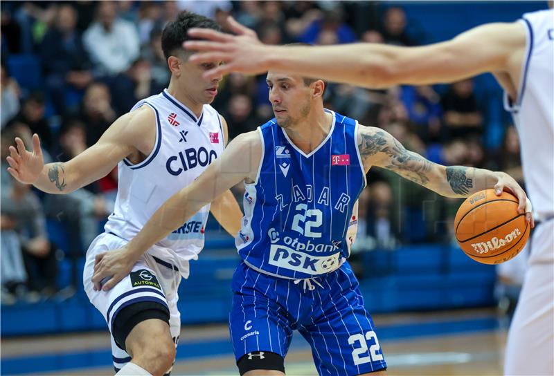 Finale doigravanja prvenstva Hrvatske za košarkaše Cibona - Zadar