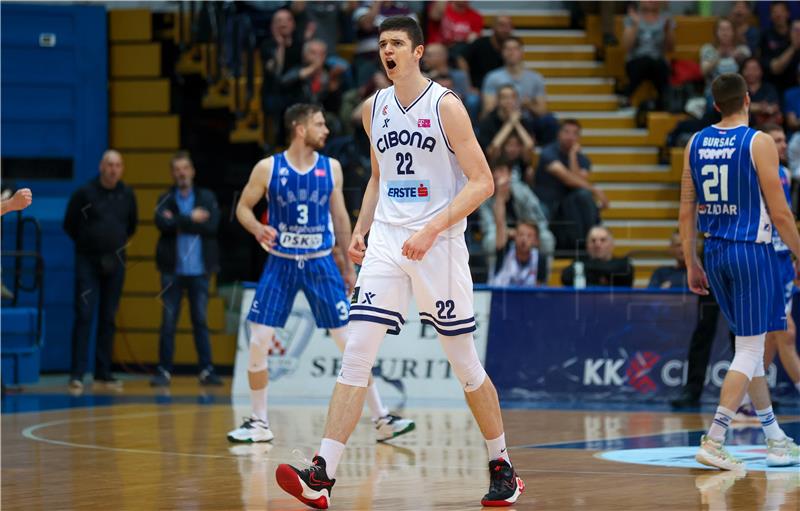 Finale doigravanja prvenstva Hrvatske za košarkaše Cibona - Zadar