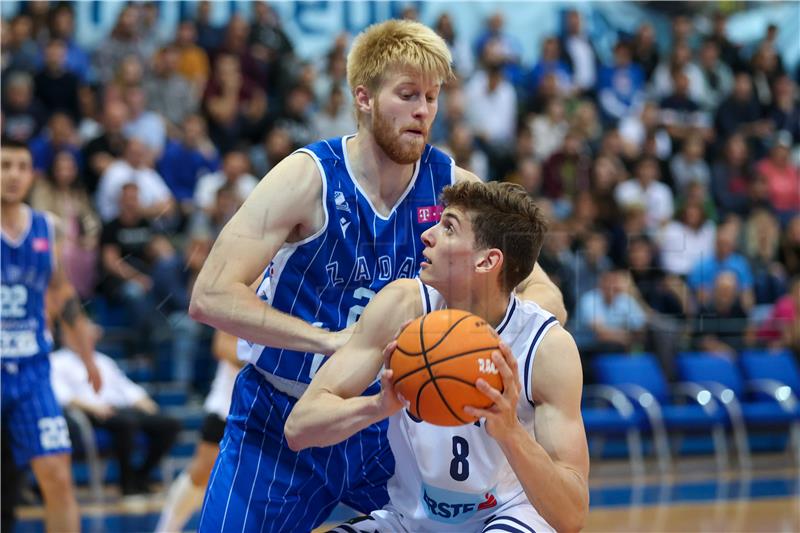 Finale doigravanja prvenstva Hrvatske za košarkaše Cibona - Zadar