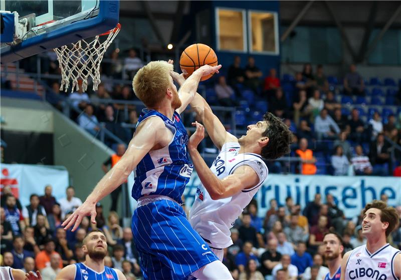 Finale doigravanja prvenstva Hrvatske za košarkaše Cibona - Zadar