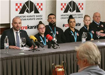 Konferencija za medije Hrvatskog karate saveza