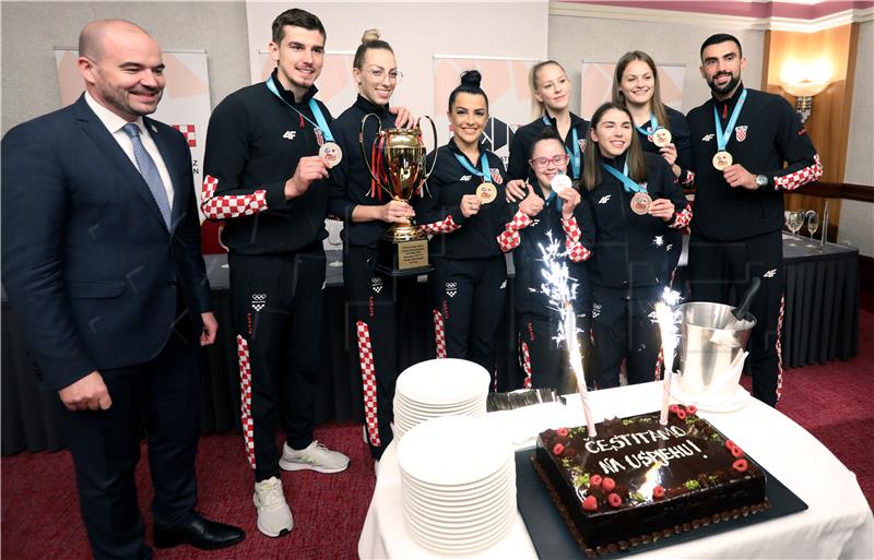 Hrvatska karate reprezentacija vratila se kući s pet medalja