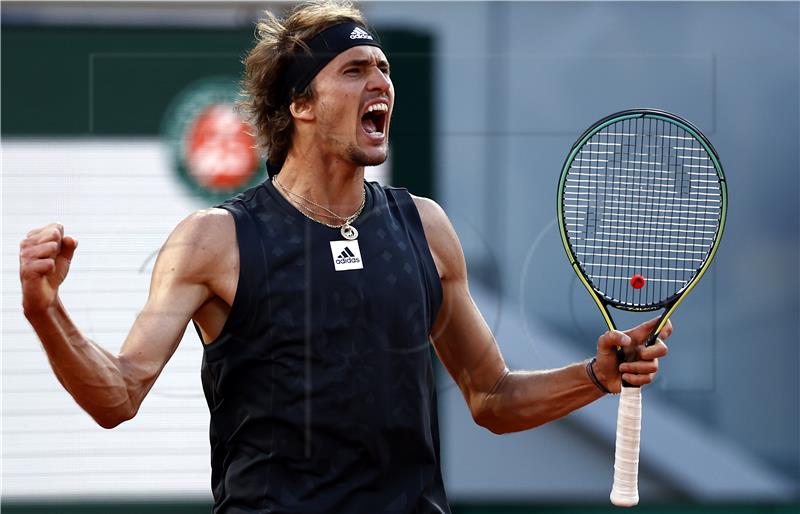 Roland Garros - Zverev izborio polufinale